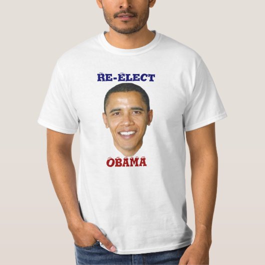 Barack Obama 2012 T-shirt (Voorkant)