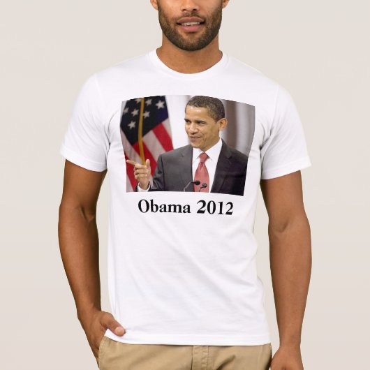 Barack Obama 2012 T-shirt (Voorkant)