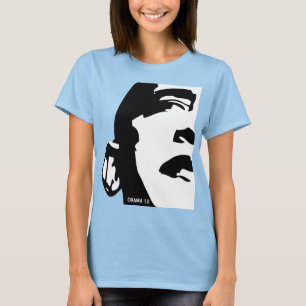 Barack Obama 2012 zwart-wit T-shirt