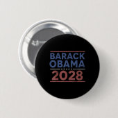 Barack Obama 2028 Ronde Button 5,7 Cm (Voorkant /achterkant)