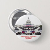 Barack Obama 2de inauguratie "Ik was er!" pop Ronde Button 5,7 Cm (Voorkant /achterkant)
