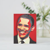 Barack Obama 44e President Briefkaart (Staand voorkant)