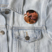Barack Obama 44e President Button (In situ)