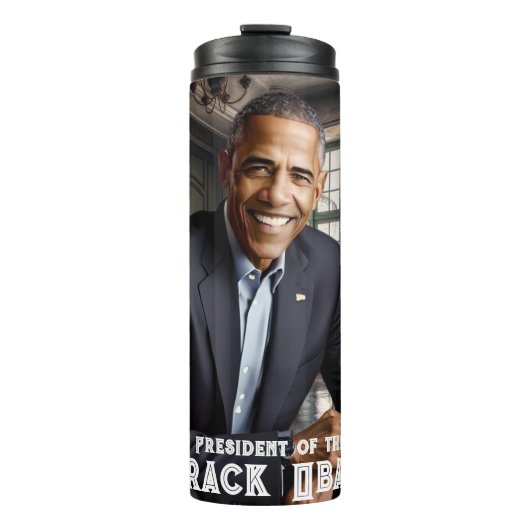 Barack Obama 44e President Thermosbeker (Voorkant)