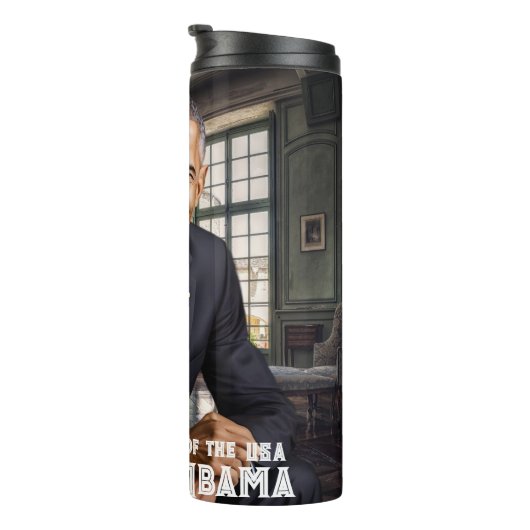 Barack Obama 44e President Thermosbeker (Geroteerd rechts)