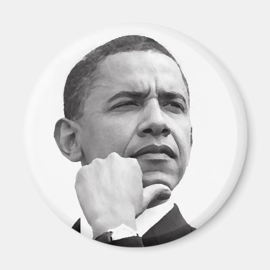 BARACK OBAMA, 44E PRESIDENT VAN DE VERENIGDE STATE MAGNEET (Voorkant)