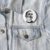 BARACK OBAMA, 44E PRESIDENT VAN DE VERENIGDE STATE RONDE BUTTON 5,7 CM (In situ)