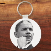 BARACK OBAMA, 44E PRESIDENT VAN DE VERENIGDE STATE SLEUTELHANGER (Voorkant)