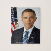 Barack Obama 44e President van de Verenigde Staten Legpuzzel (Verticaal)