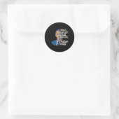 Barack Obama 44e President van de VS Ronde Sticker (Tas)