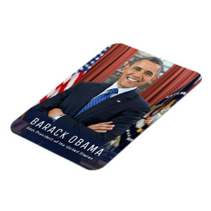 Barack Obama 44e President, Verenigde Staten - Fot Magneet