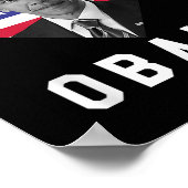 Barack Obama 44ste President van de VS Ik hou van Poster (Hoek)
