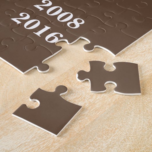 BARACK OBAMA,44TH U.S.A.-PRESIDENT LEGPUZZEL (Zijkant)