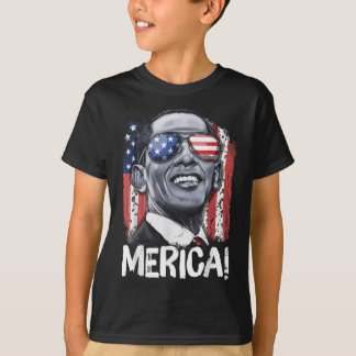 Barack Obama 4 juli Amerikaanse Mannen Vrouwen USA T-shirt