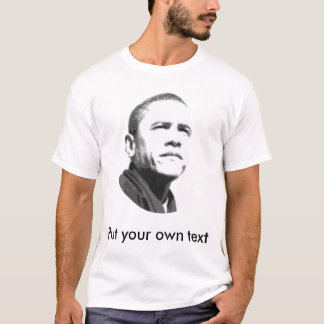 Barack Obama, aanpasbaar T-shirt