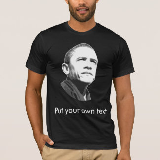 Barack Obama, aanpasbaar T-shirt