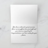 Barack Obama - Afstuderen Wenskaart-M Kaart (Binnen)