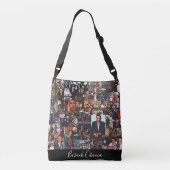 Barack Obama All-Over Body Canvas tas (Achterkant)