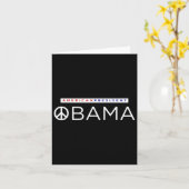 Barack Obama Amerikaans President Kaart (Gele Bloem)