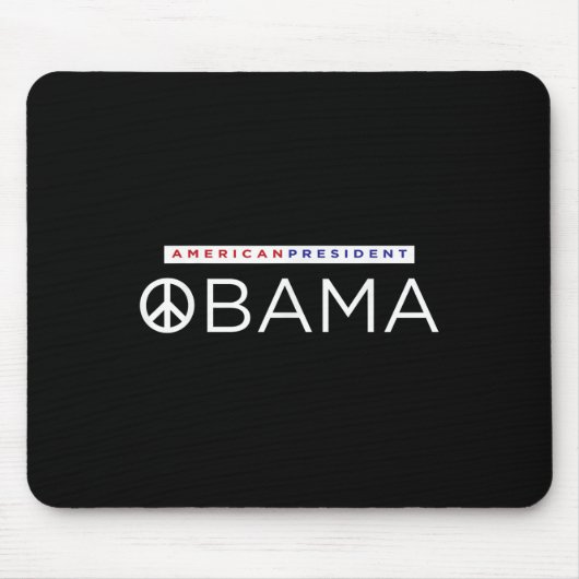 Barack Obama Amerikaans President Muismat (Voorkant)