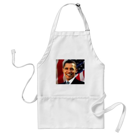 Barack Obama Apron Standaard Schort (Voorkant)