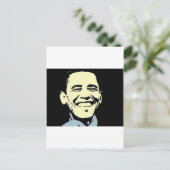 Barack Obama Art Briefkaart (Staand voorkant)