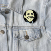 Barack Obama Art Ronde Button 5,7 Cm (In situ)