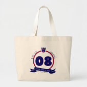 Barack Obama Bag Grote Tote Bag (Voorkant)