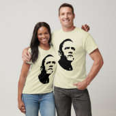 Barack Obama (beide zijden) T-shirt (Unisex)