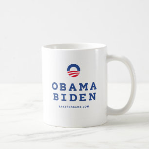 Barack Obama Biden 2012 met O-Logo Koffiemok