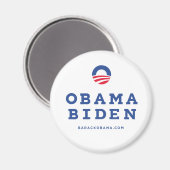 Barack Obama Biden 2012 met O-Logo Magneet (Voorkant / Achterkant)