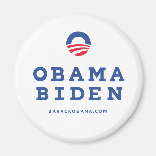 Barack Obama Biden 2012 met O-Logo Magneet