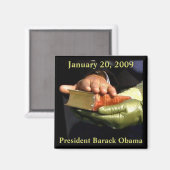 Barack Obama Bijbel souvenir Magneet (Voorkant / Achterkant)