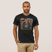 Barack-Obama-Bling-Bling-25322, Obama is je mama T-shirt (Voorkant volledig)