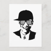 Barack Obama Bling Briefkaart (Voorkant)