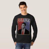 Barack Obama Bold T-shirt (Voorkant volledig)