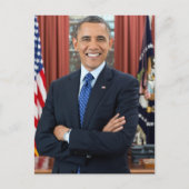 Barack Obama Briefkaart (Voorkant)
