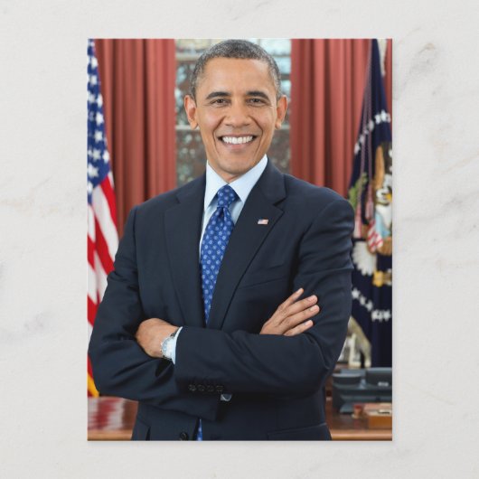 Barack Obama Briefkaart (Voorkant)