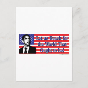 Barack Obama Briefkaart