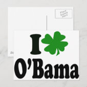 Barack Obama Briefkaart (Voorkant / Achterkant)