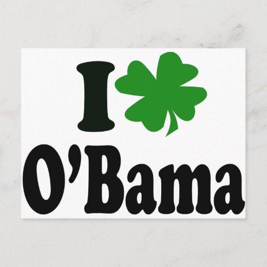 Barack Obama Briefkaart (Voorkant)