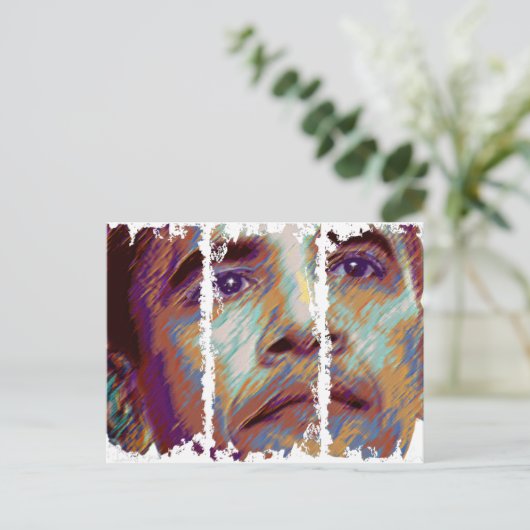 Barack Obama Briefkaart (Staand voorkant)