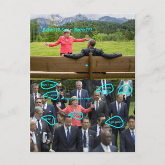 Barack Obama Briefkaart