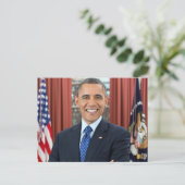 Barack Obama Briefkaart (Staand voorkant)