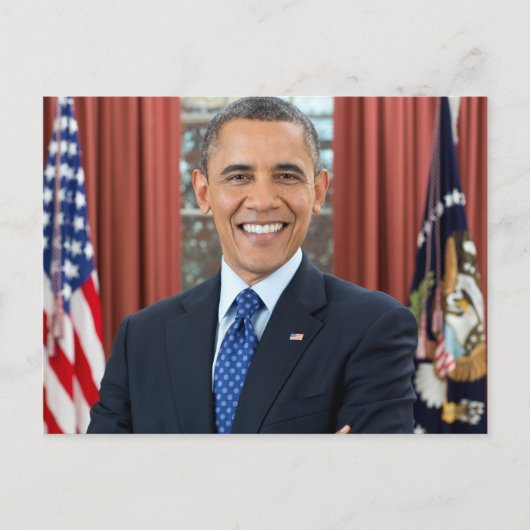Barack Obama Briefkaart (Voorkant)