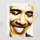 Barack Obama Briefkaart (Voorkant / Achterkant)