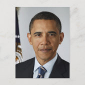 Barack Obama Briefkaart (Voorkant)