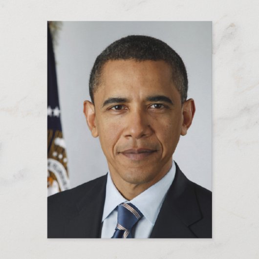 Barack Obama Briefkaart (Voorkant)