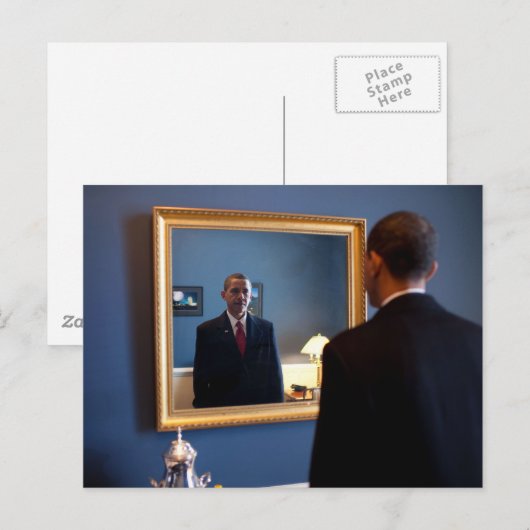 Barack Obama Briefkaart (Voorkant / Achterkant)