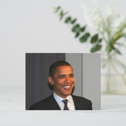 Barack Obama Briefkaart (Staand voorkant)